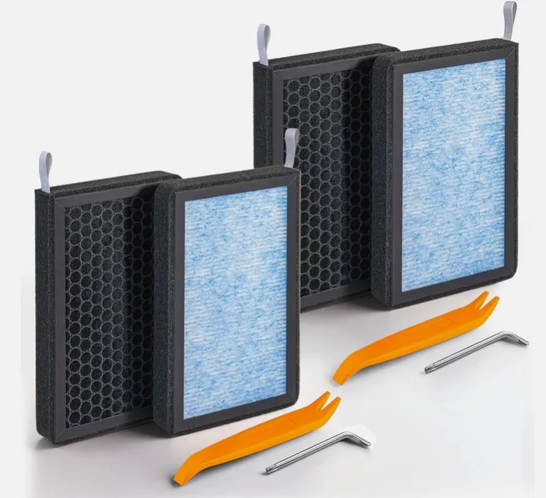 HEPA ფილტრების წყვილი მოდელ 3 და Y თვის