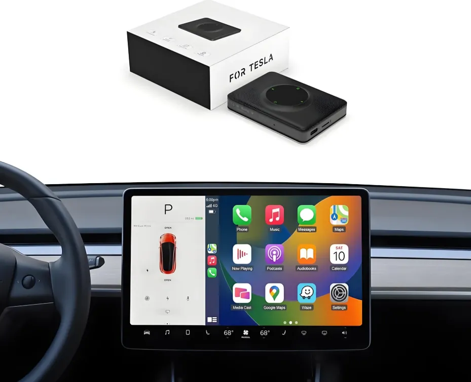 CAR PLAY ადაფტორი Tesla-სთვის